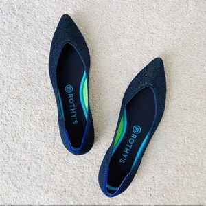 Rothy’s Metallic Lattice Black Friday 2019 Size 9